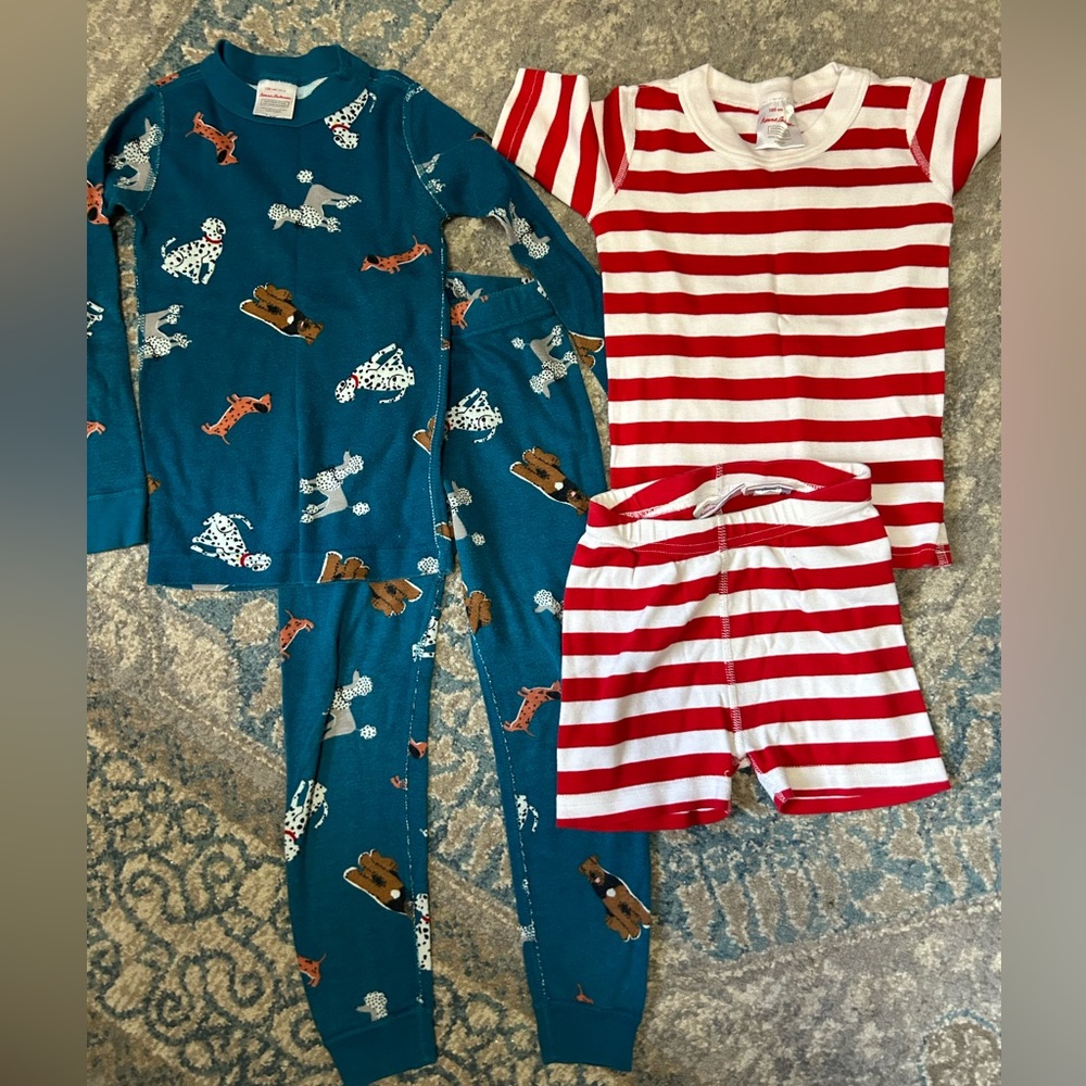 EUC Hanna Andersson pjs size 4